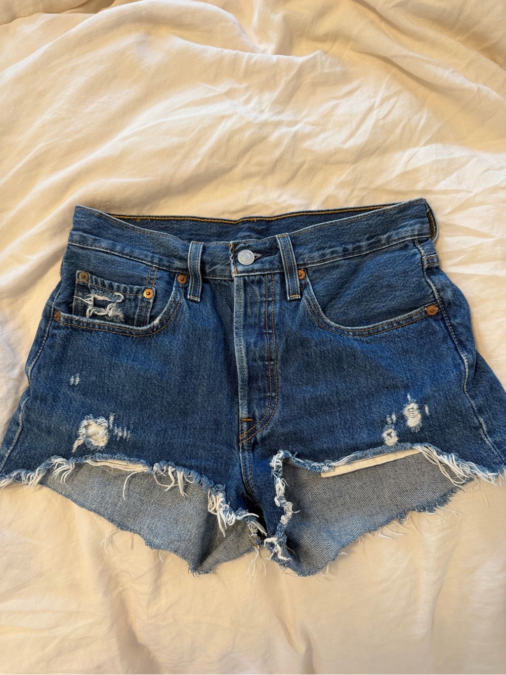 Levi’s 501 Denim Shorts - Blue